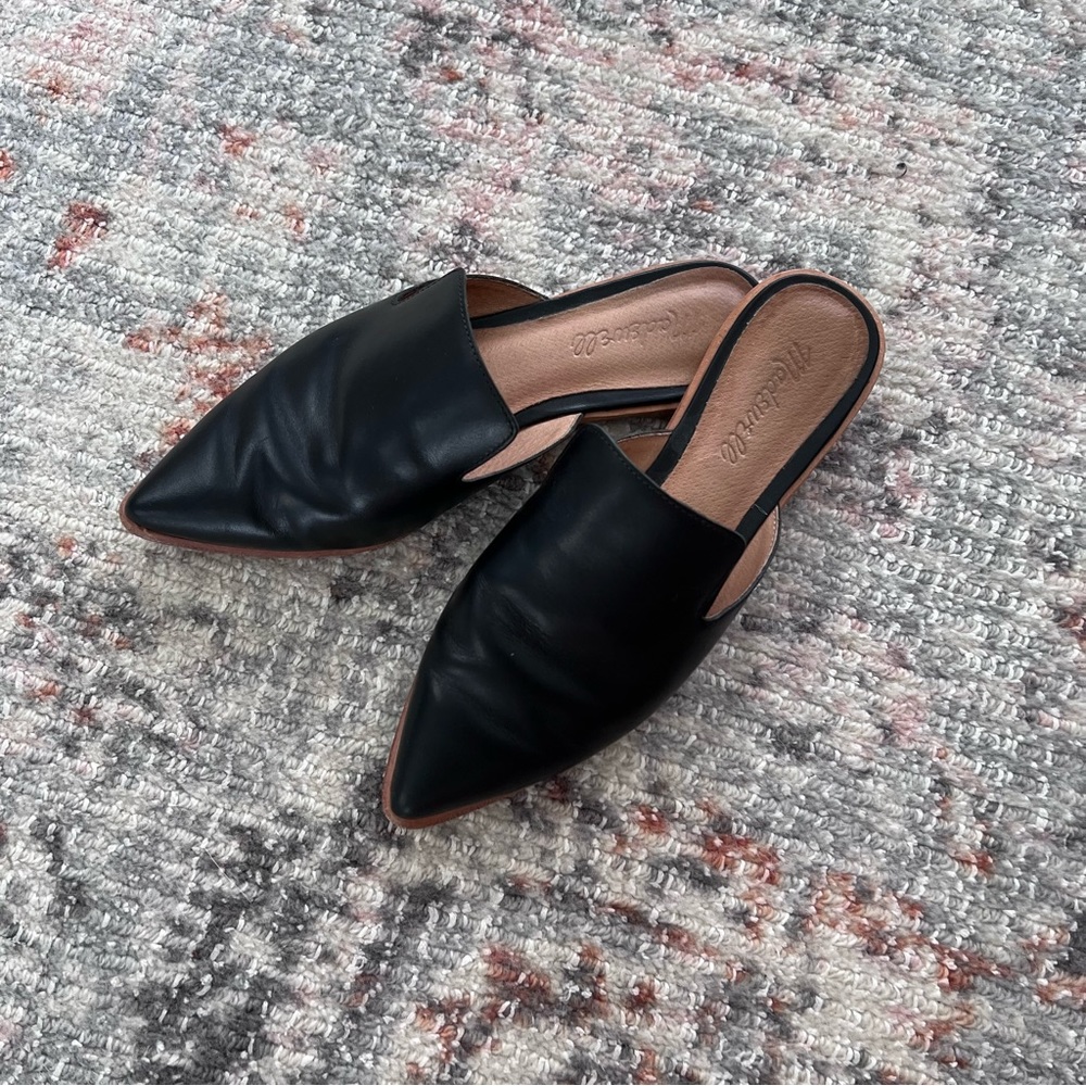 Madewell Gemma Mule in Leather